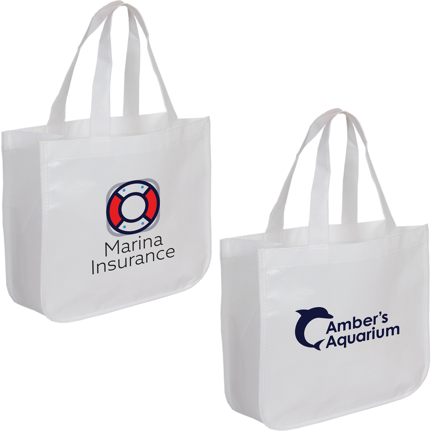Extra Large Laminated Shopping Tote Bag 10