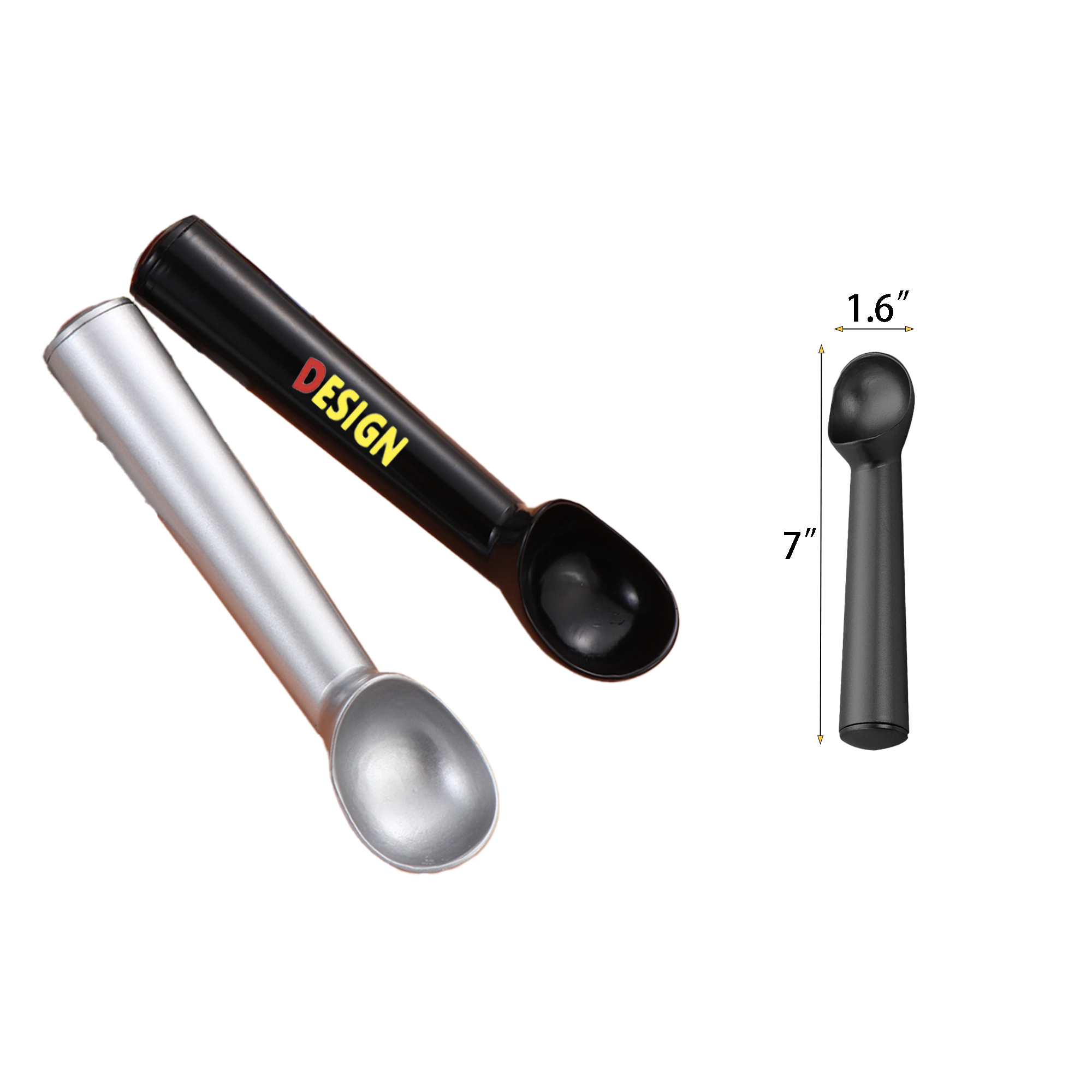 Self-Warming Aluminum Ice Cream Scoop 2