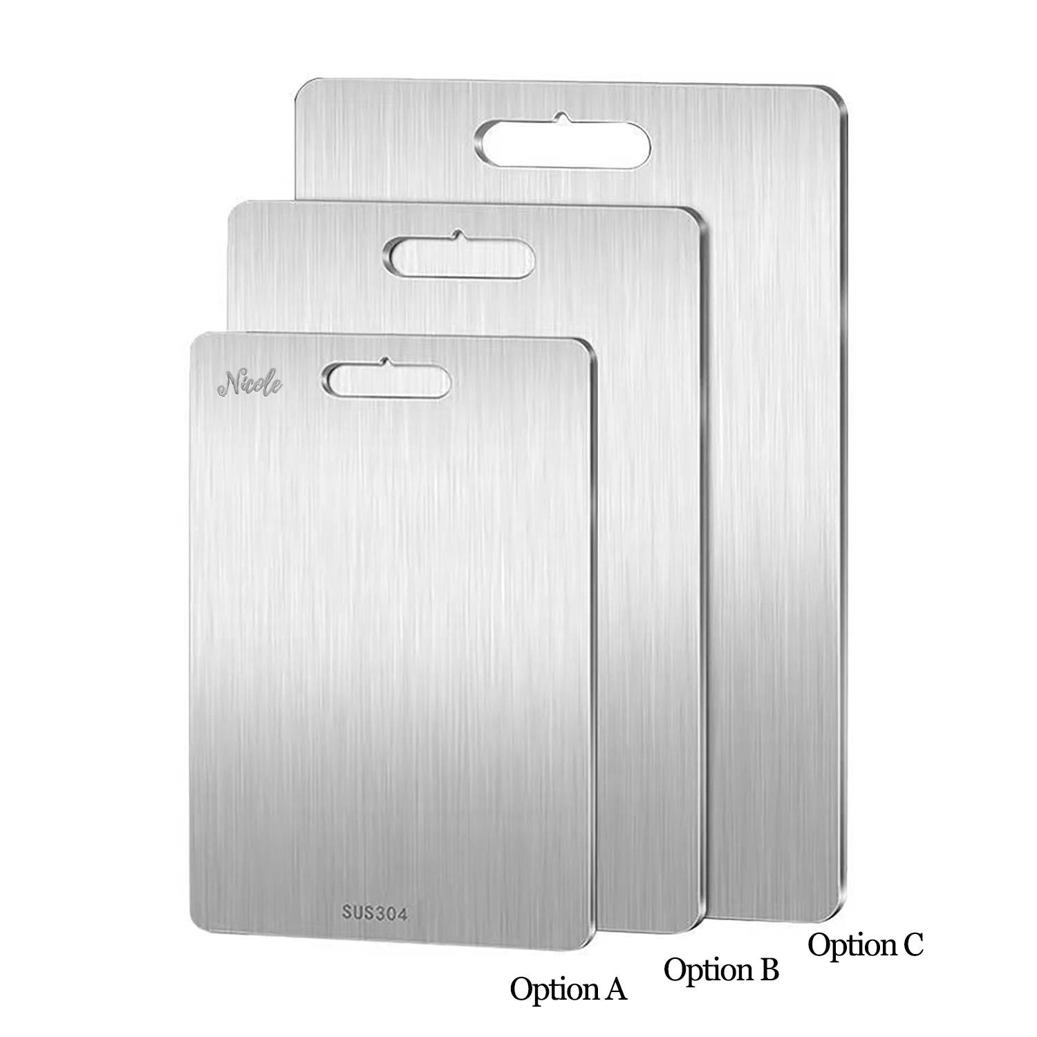 Stainless Steel Antibacterial Cutting Board 2