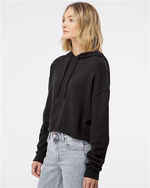 Women's Lightweight Crop Hooded Sweatshirt - AFX64CRP 3