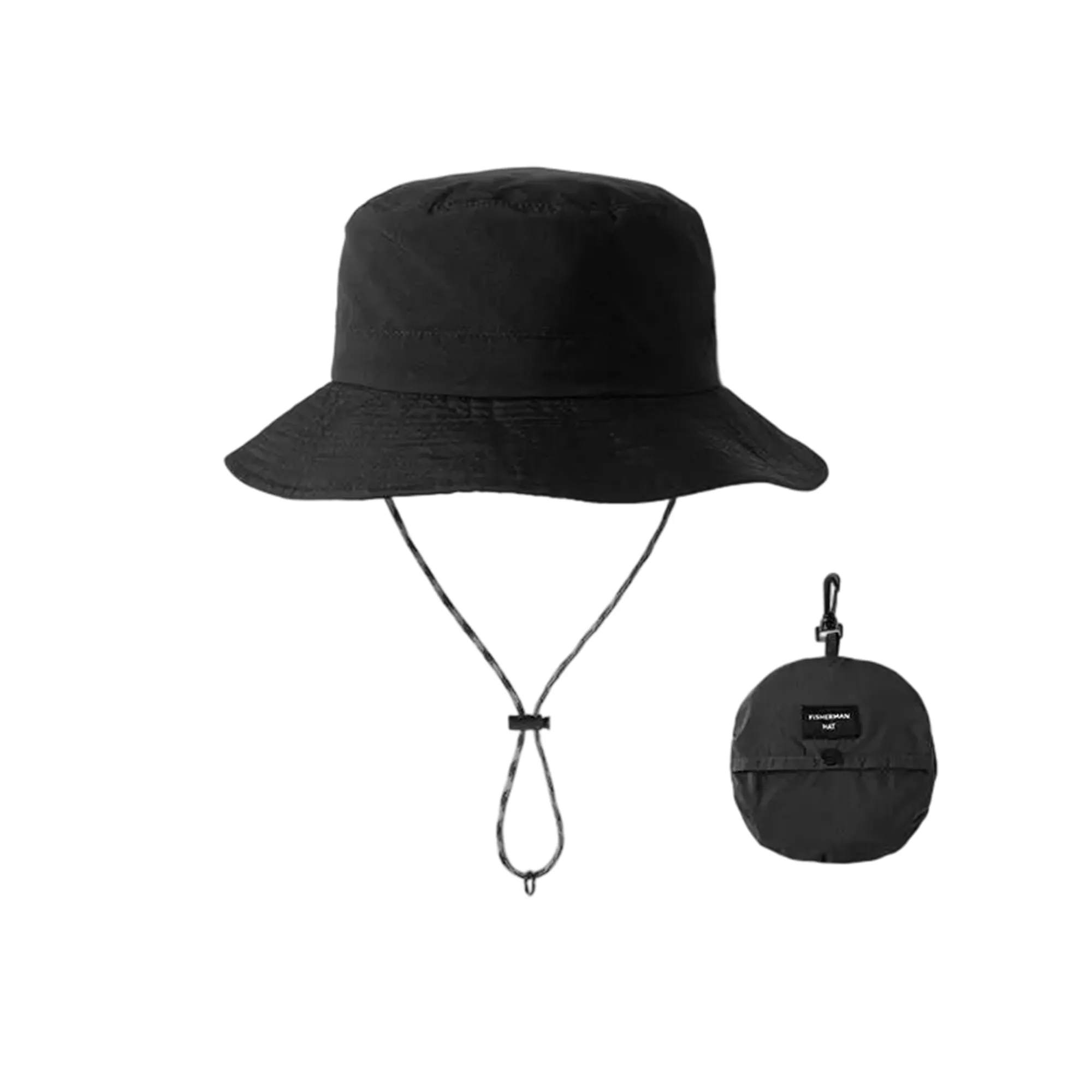 Waterproof Polyester Bucket Hat with Long Brim 10