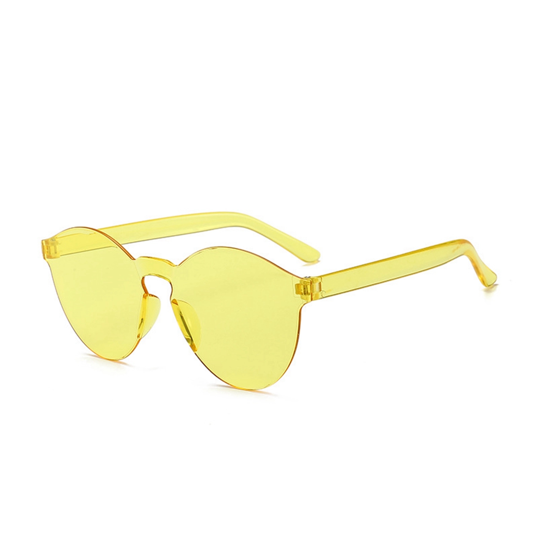 Transparent Marine Frameless Sunglasses 21