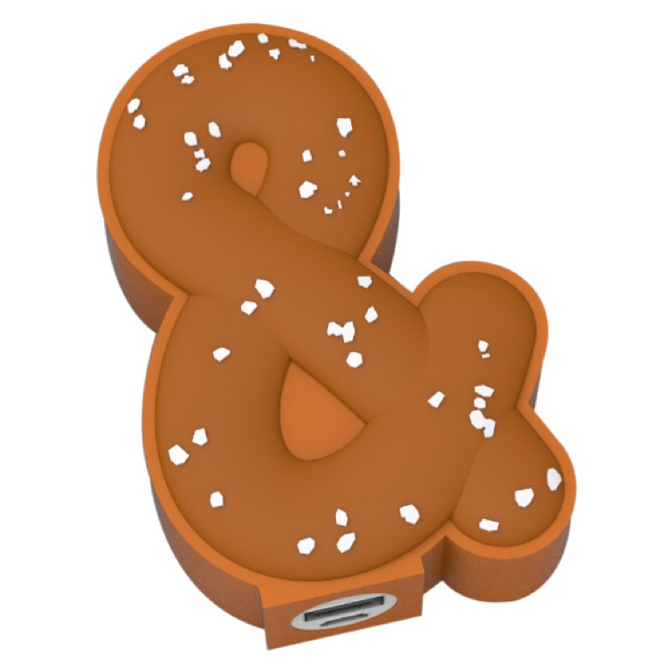 Custom Pretzel Charger 4