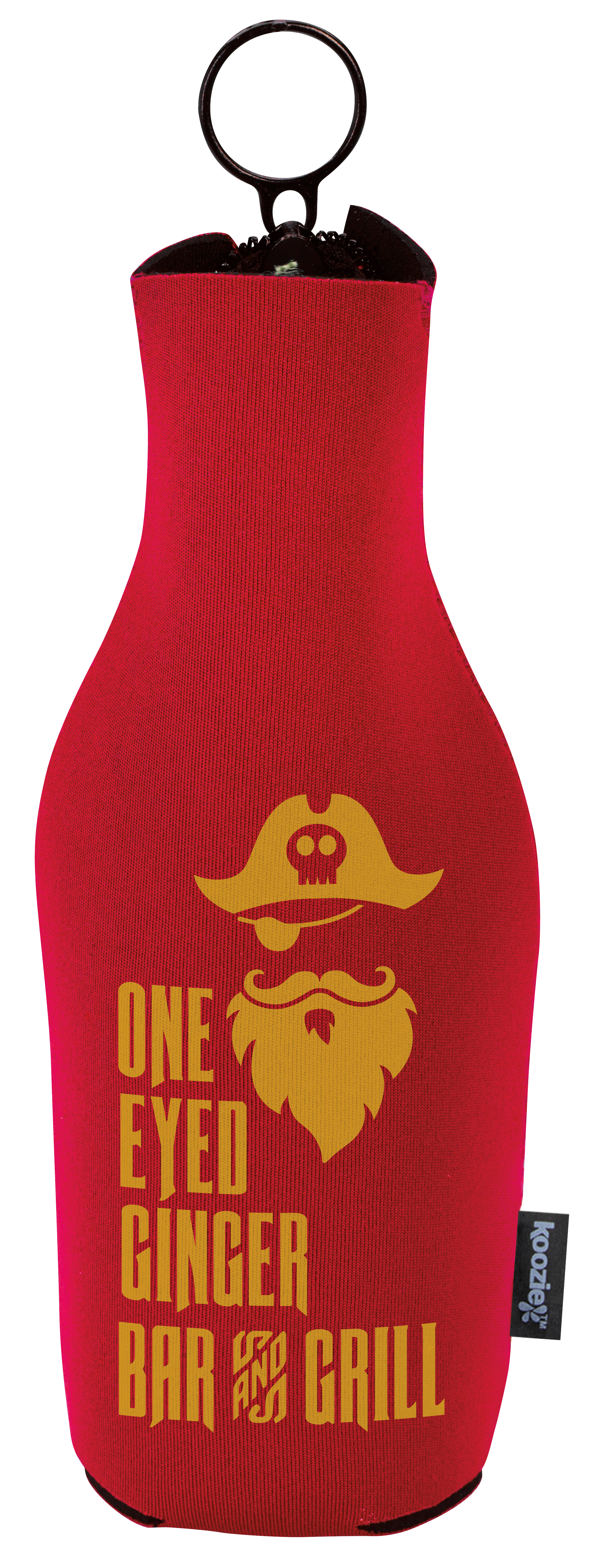 Koozie® Neoprene Zip-Up Bottle Cooler 46