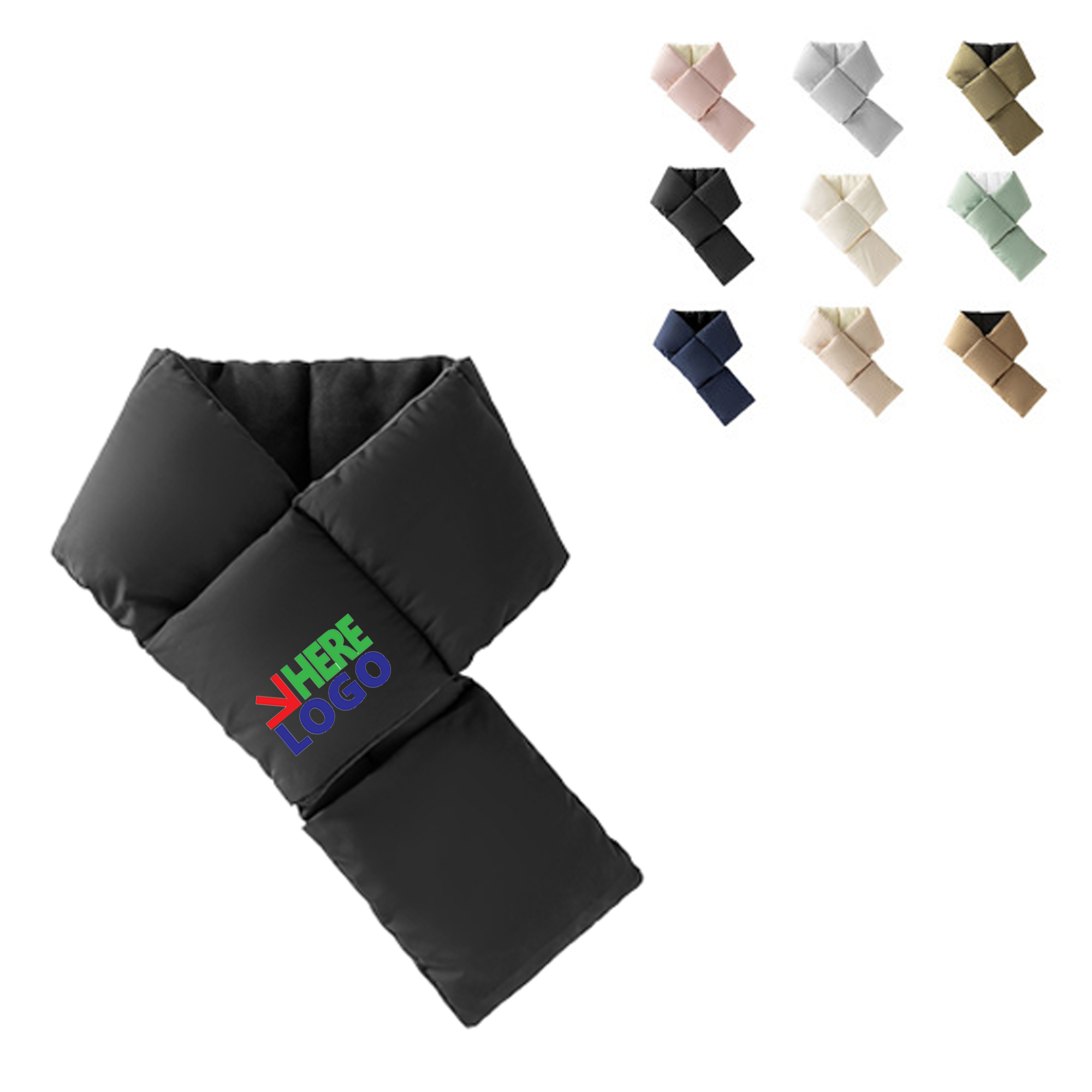 Fashion Down Scarf 4