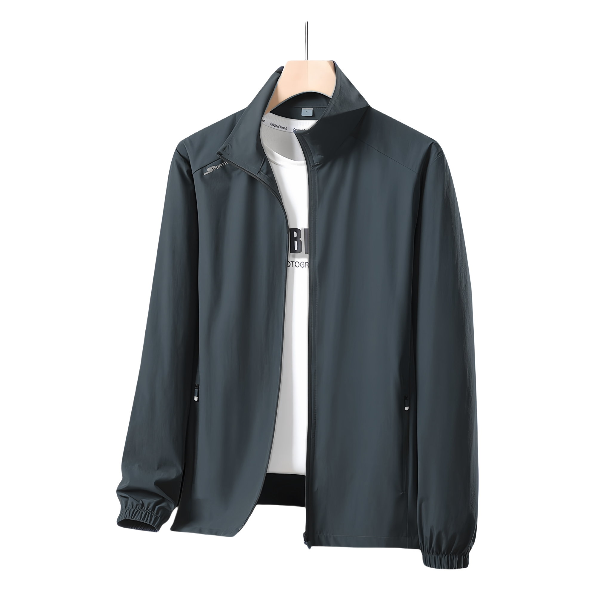 Summer Sun Protection Jacket for Middle-Aged Men 4