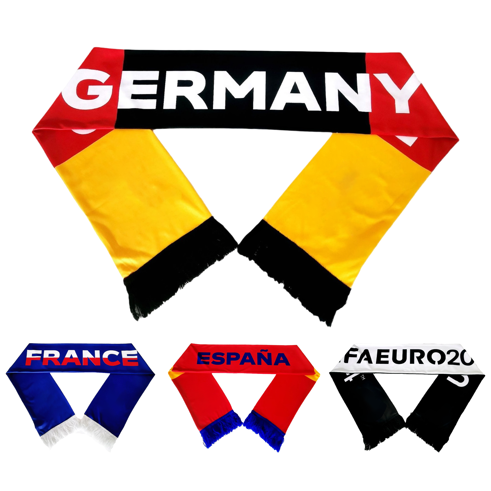 Customizable Football Club Scarf With Tassels 2