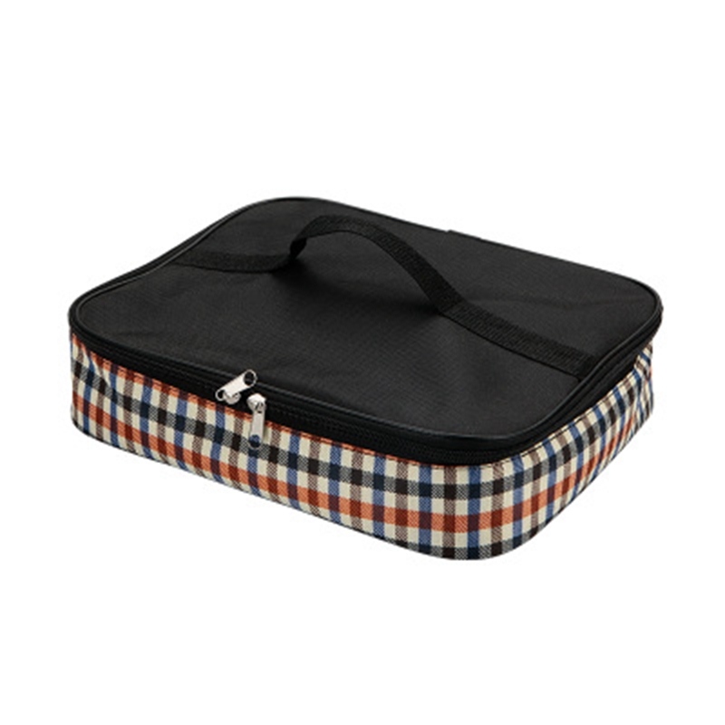 Grid Bento Box Lunch Bag 3
