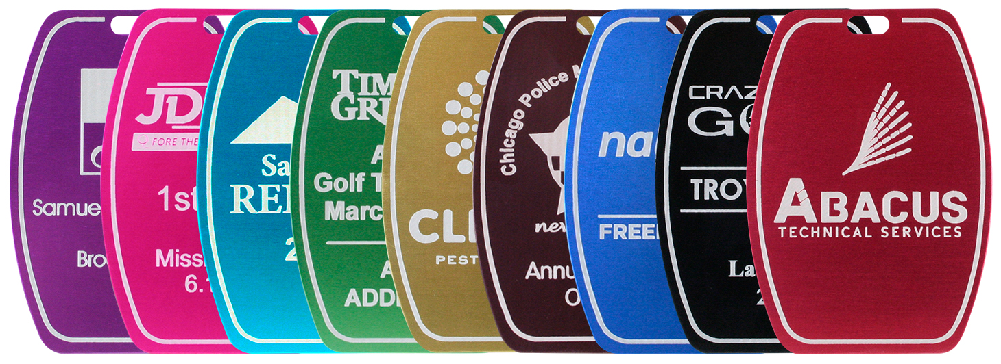 Laser Engraved Bag Tags