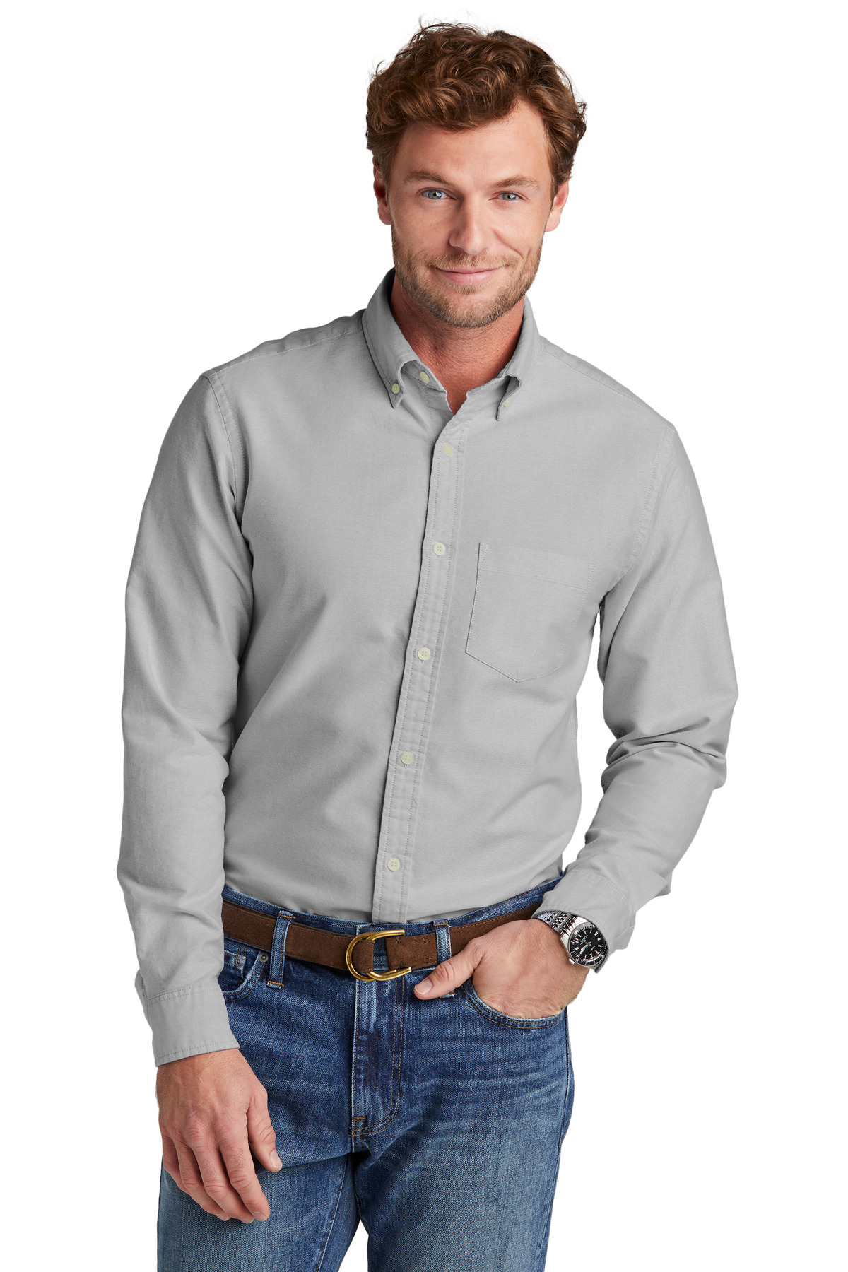 Brooks Brothers Casual Oxford Cloth Shirt BB18004 39