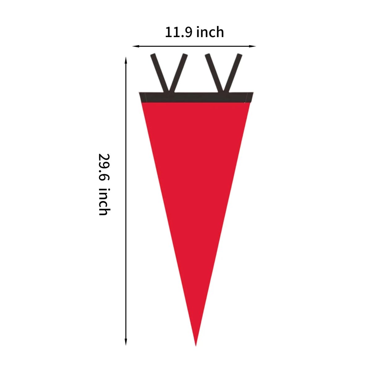 Colorful Felt School Pennant with Logo Decoration 10