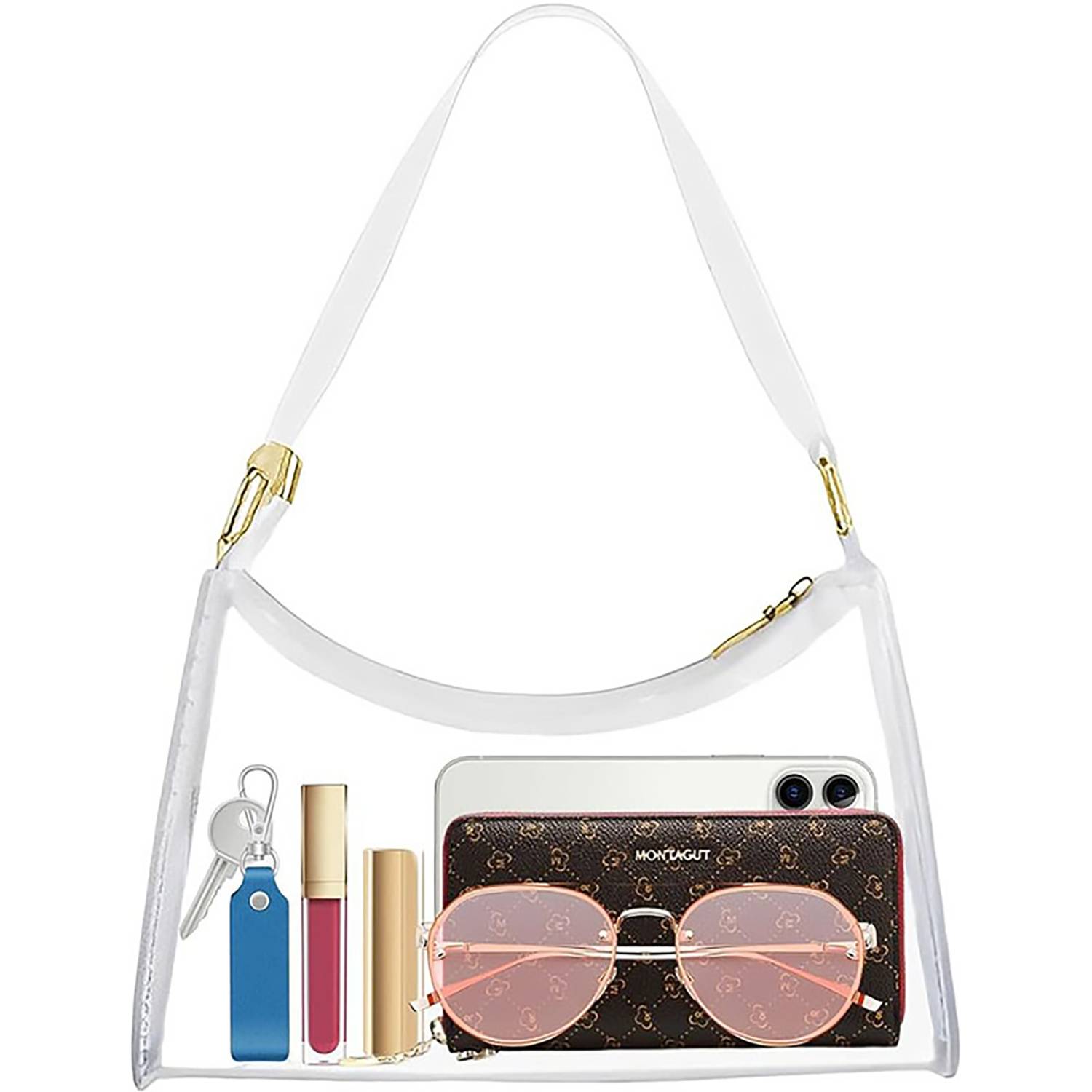 Summer New Clear PVC Shoulder Bag – Waterproof & Lightweight 2