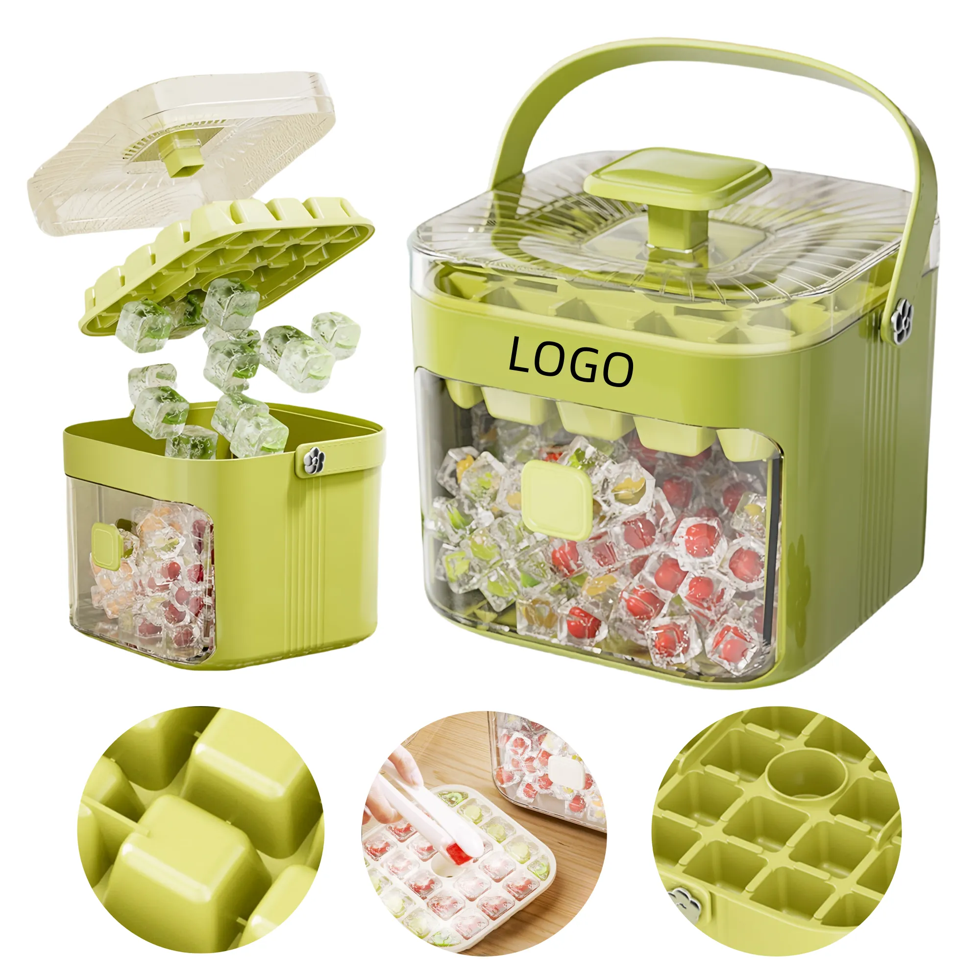 Double Layer Large Capacity Ice Making Mold 2