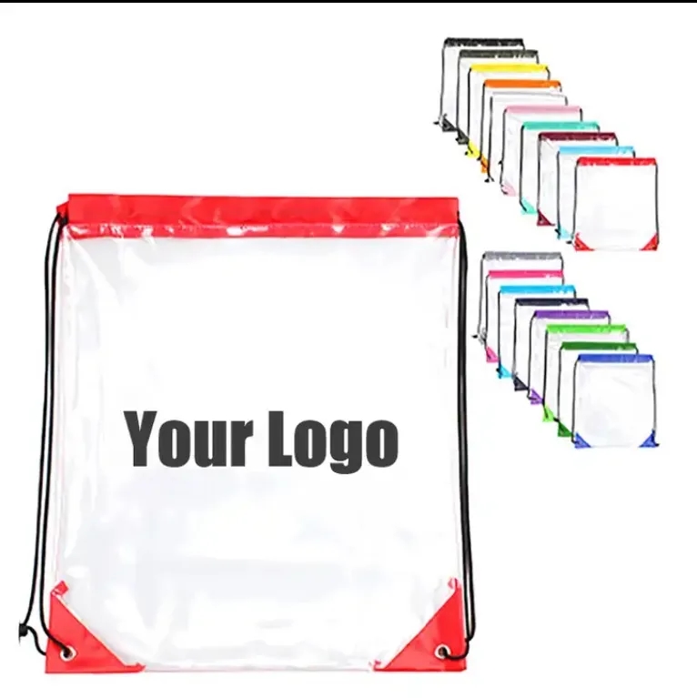Clear Drawstring Bags 1