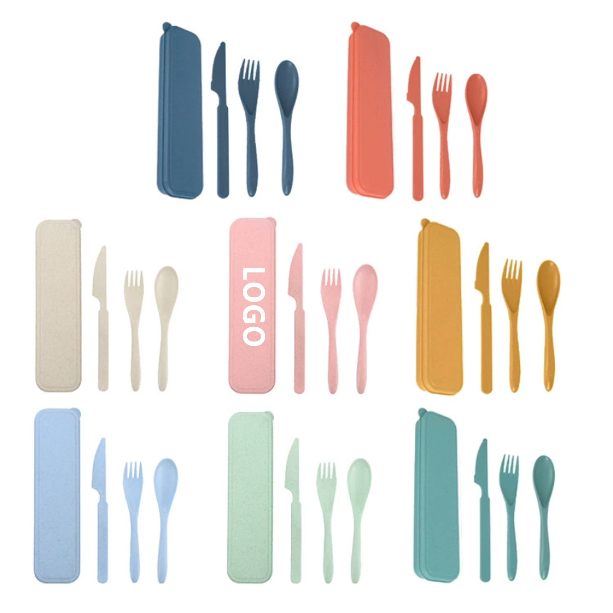 3 in 1 Plastic Cutlery Set 2