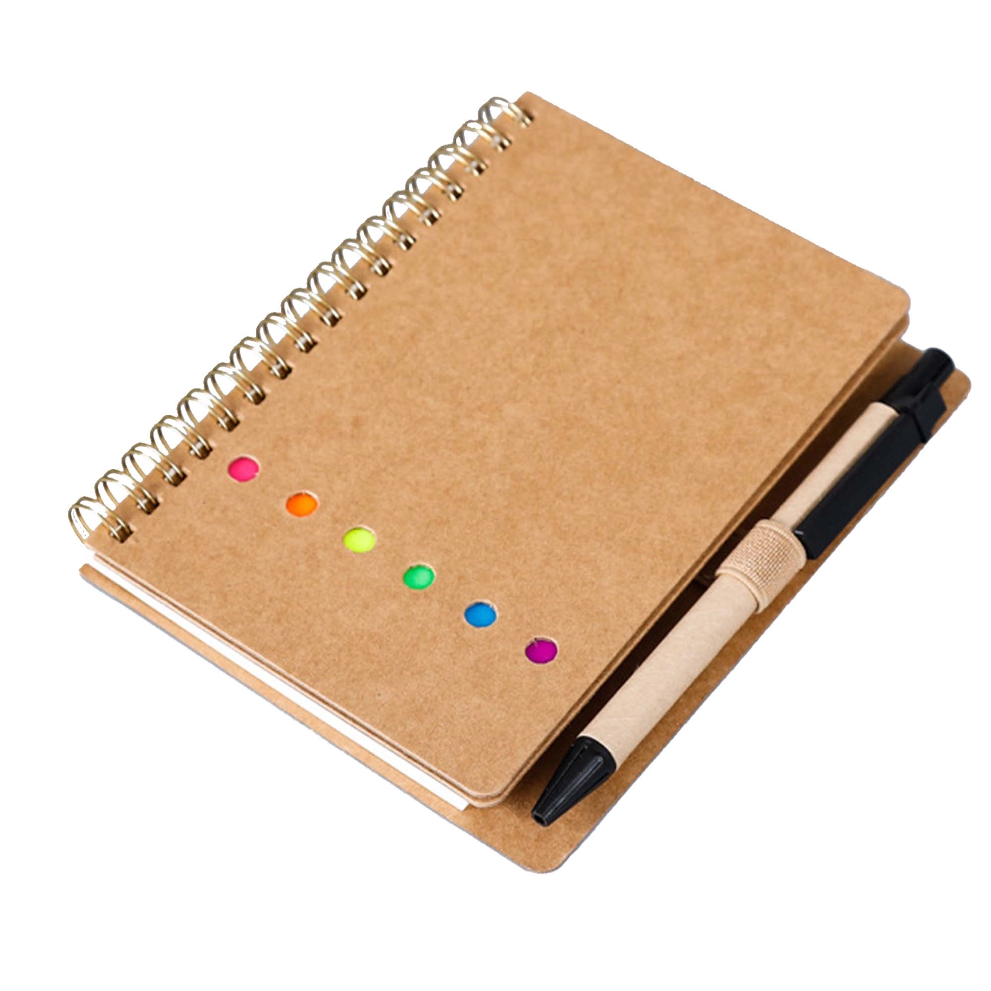 Cowhide Spiral Notebook 2