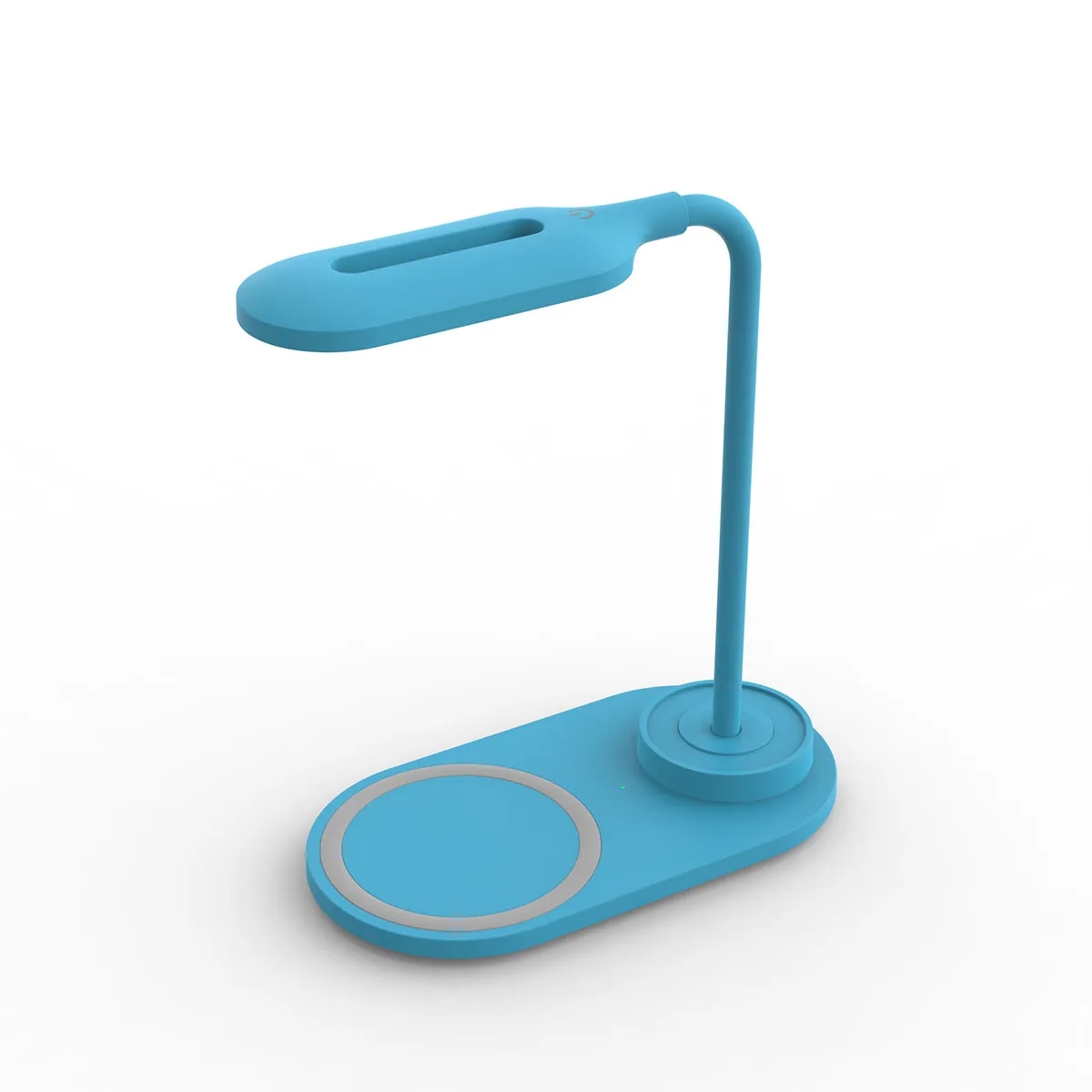 LED Lamp Touch Gooseneck Desk with Wireless Charging 4