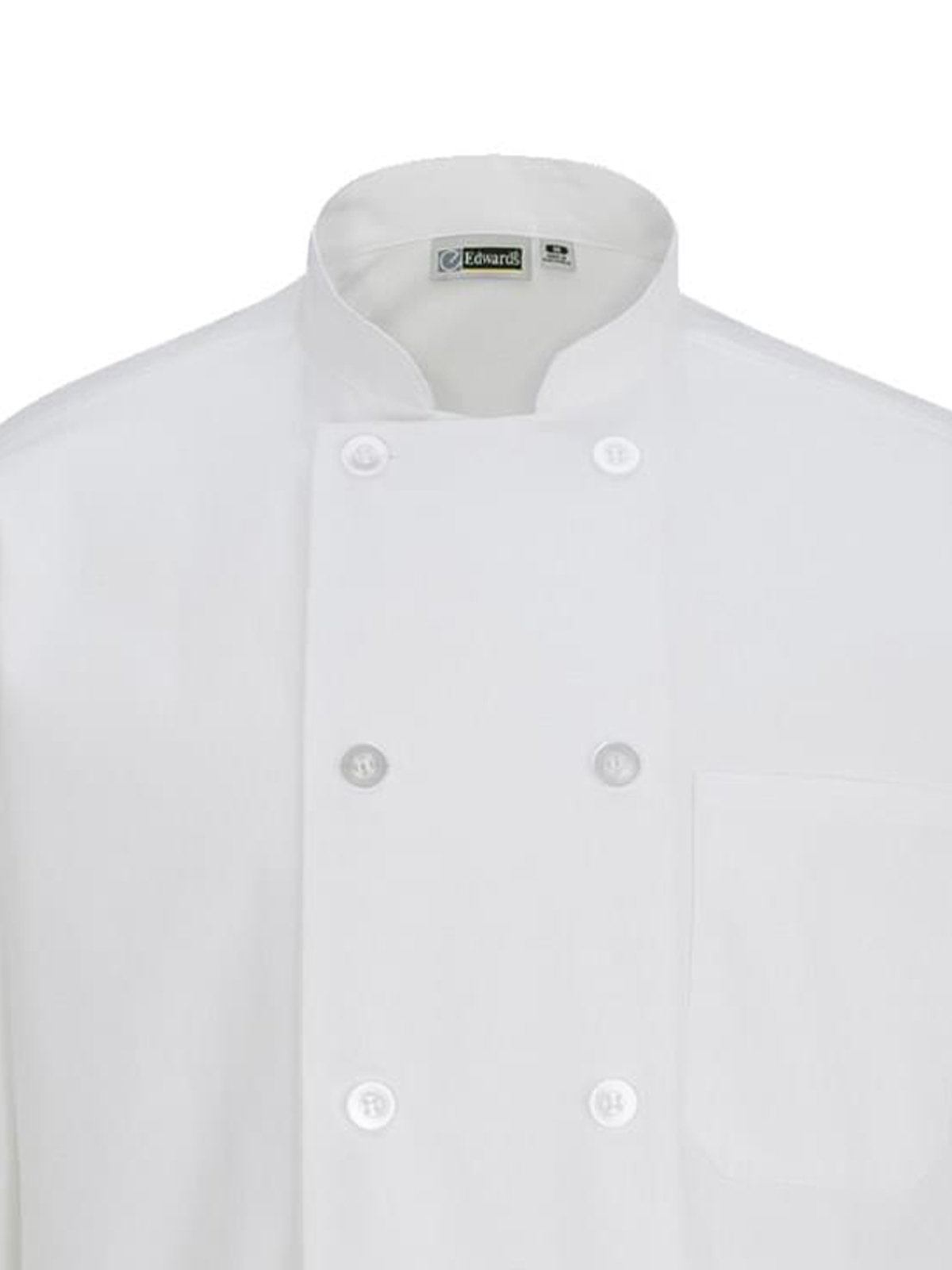 Edwards Industries - Unisex Long Sleeve Mesh Back Chef Coat 2