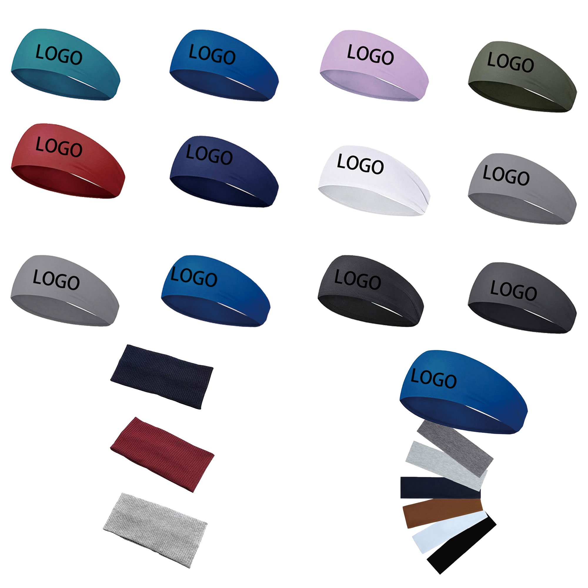 Unisex Athletic Sweatband for Sports 2