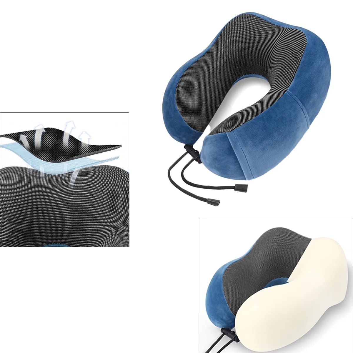 Ergonomic U-Shaped Travel Neck Pillow 1