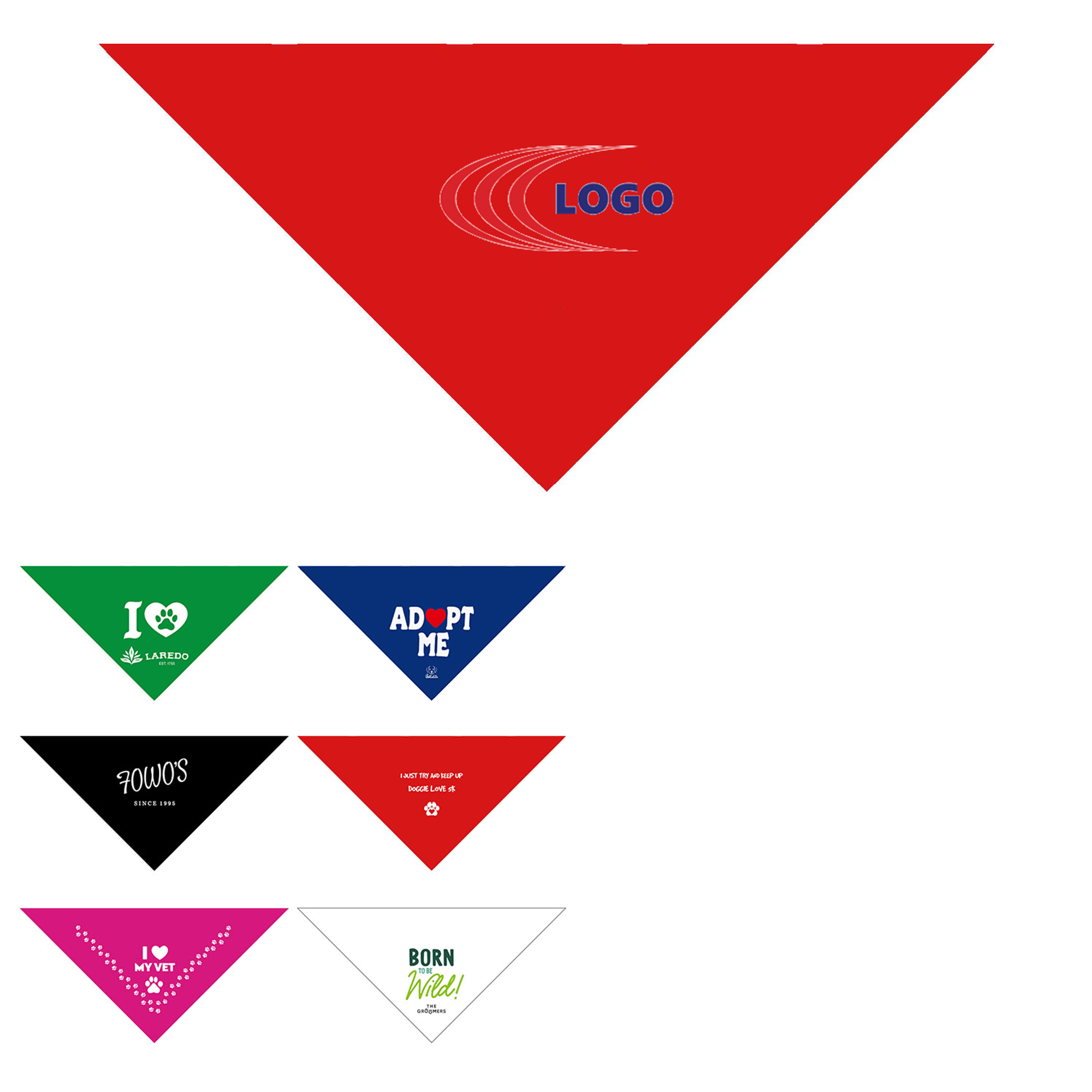 Pet Triangle Scarf 2