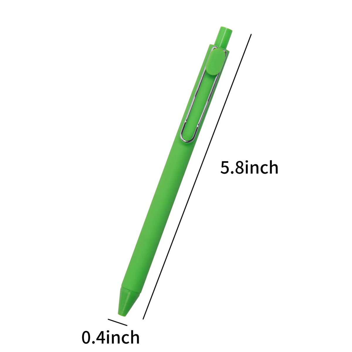 Slim Matte Barrel Ink Pen for Office Use 6