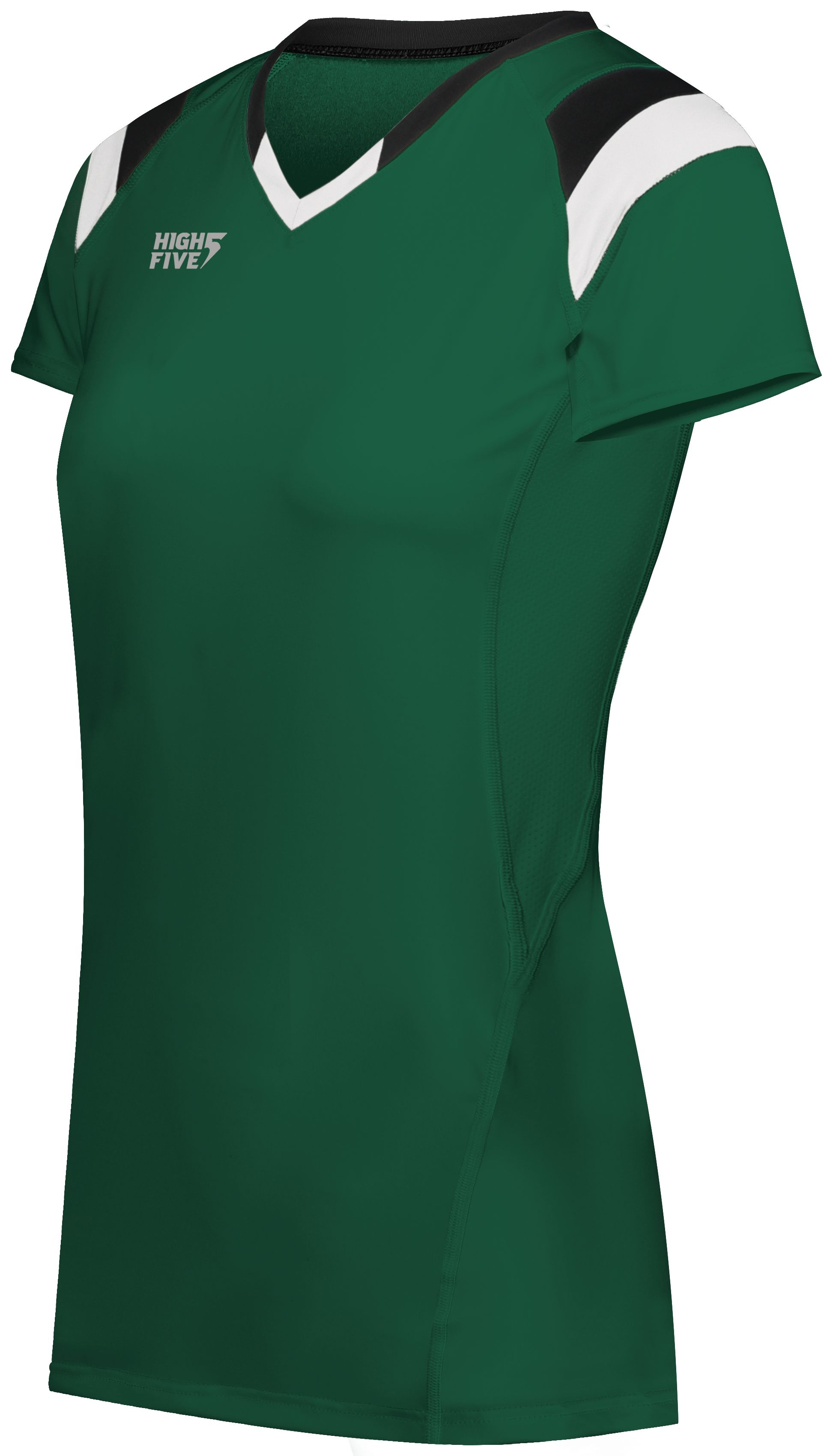 Ladies TruHit Tri-Color Short Sleeve Jersey 14