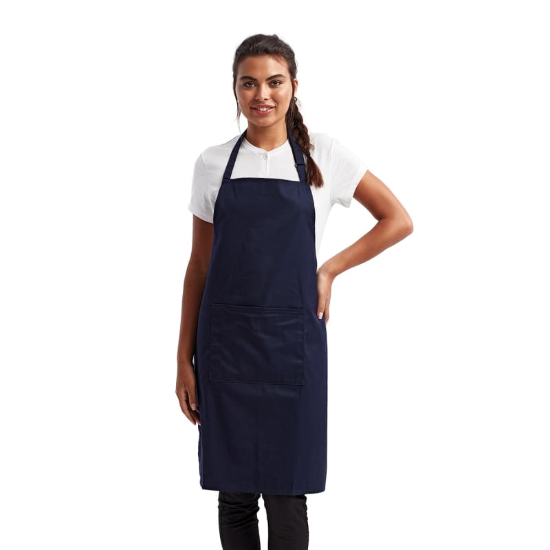 Artisan Collection By Reprime Unisex 'Colours' Recycled Bib Apron With Pocket 75