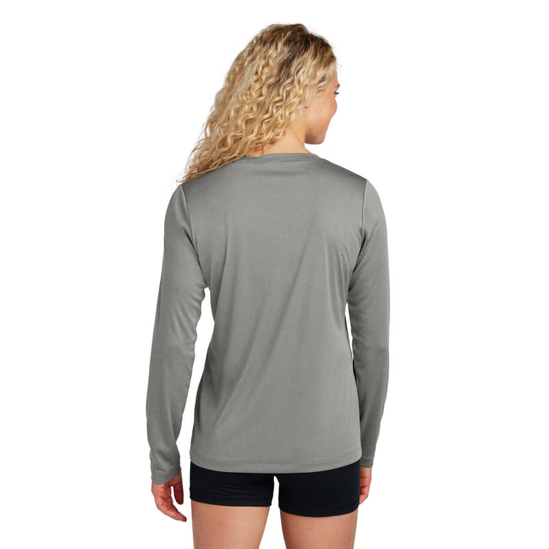 Sport-Tek Women's Long Sleeve PosiCharge Competitor V-Neck Tee. 87