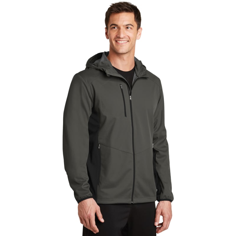 Port Authority Active Hooded Soft Shell Jacket. 17