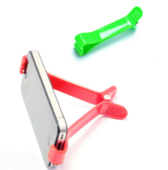Hairpin V Shape Mobile Phone Holder Clip 4