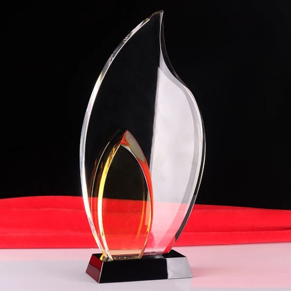 Modern Crystal Trophy Glass Award 3