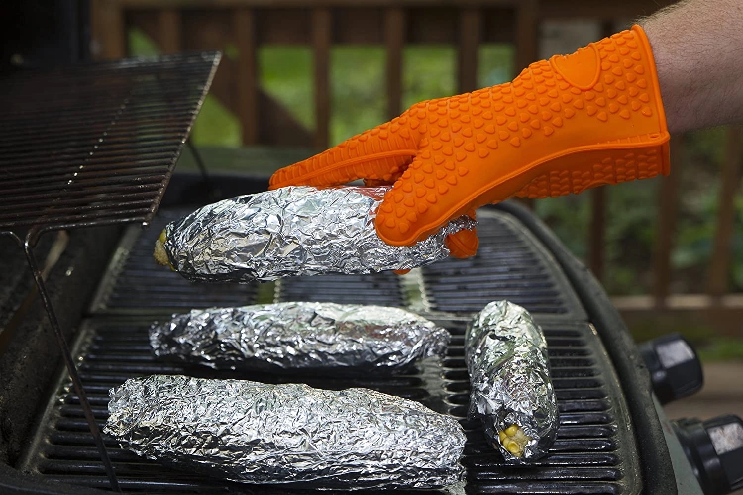 Silicone Gloves Meat Claws Digital Thermometer Bbq Set 6