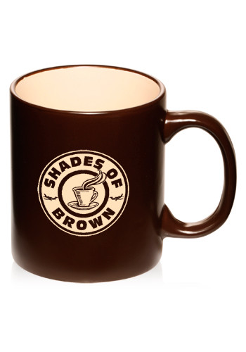 11 oz. Matte Two-Tone Coffee Mugs 18