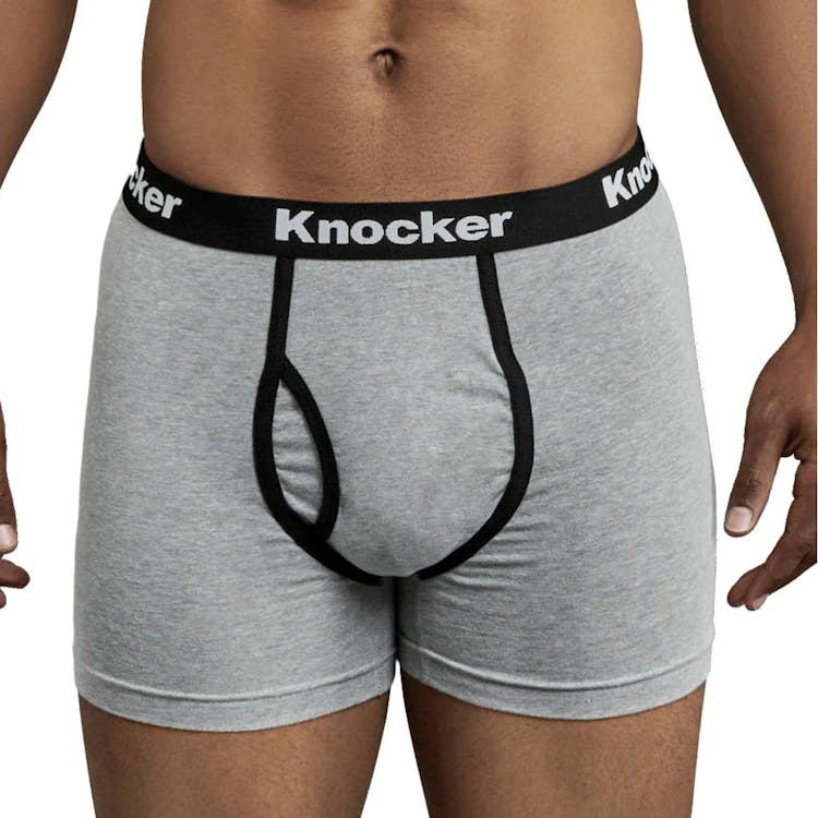 Men's Cotton Spandex Boxer Briefs - Small Assorted Colors 1