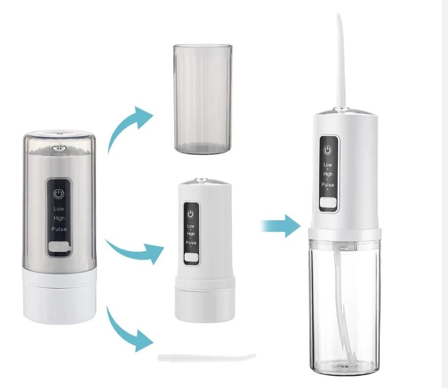 Portable Waterproof Flosser Tooth Cleaner 7
