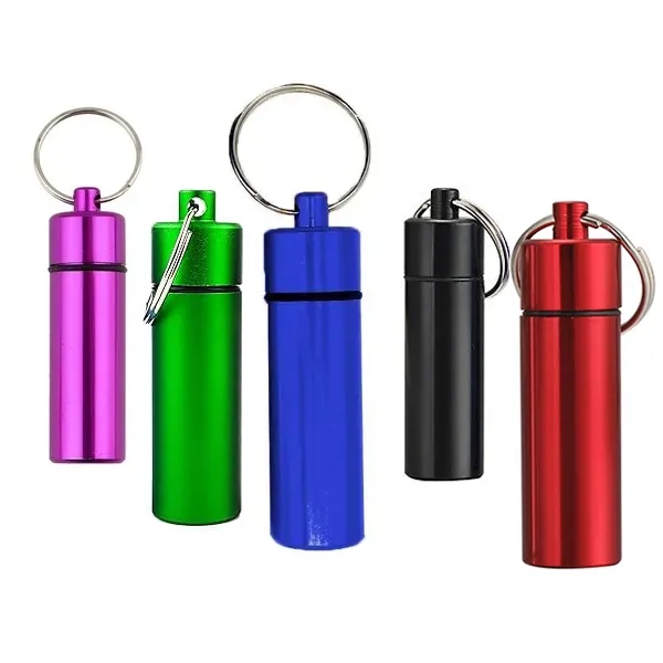 Aluminum Pill Case Bottle 8