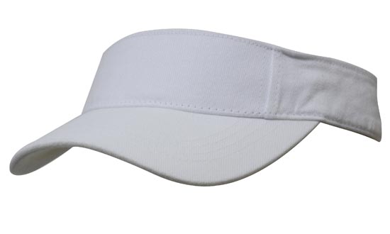 Brushed Heavy Cotton Visor 15