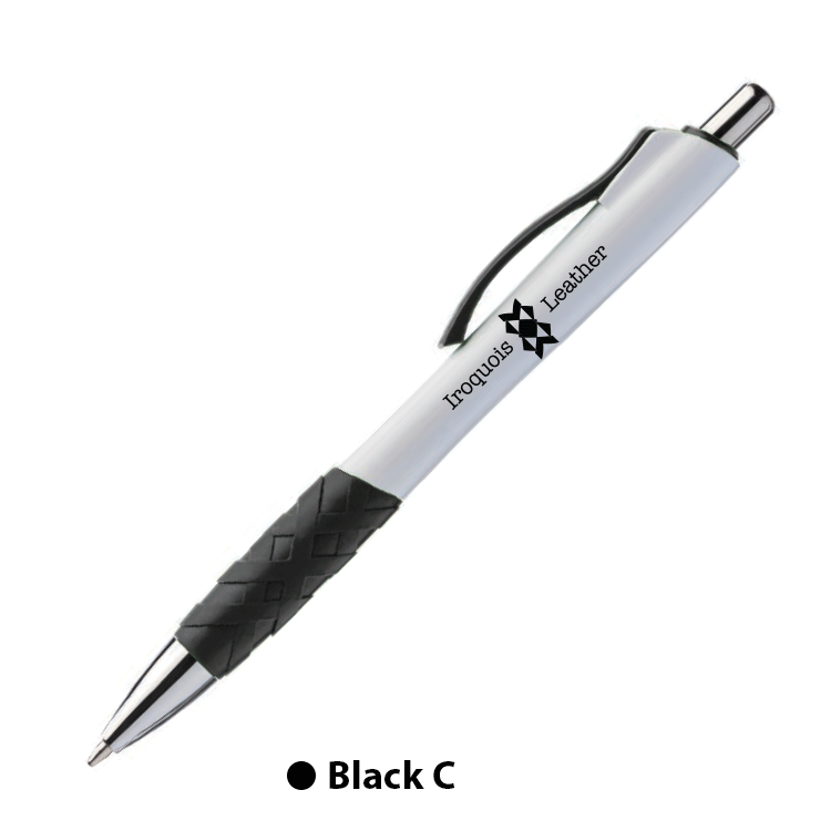 Weave Plastic Pen (1 Color Imprint) 4