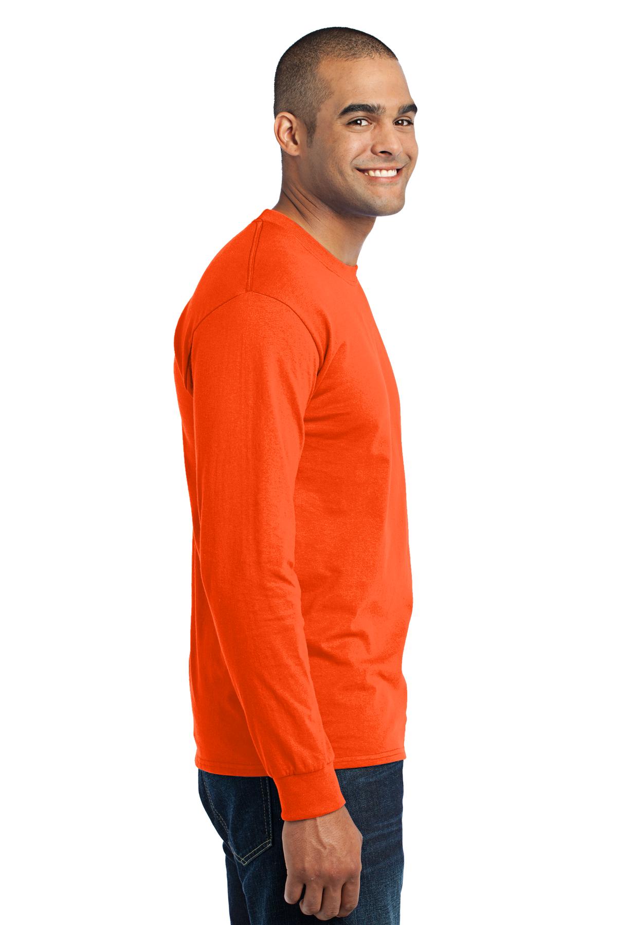 Port & Co Long Sleeve Core Blend Tee. PC55LS 12