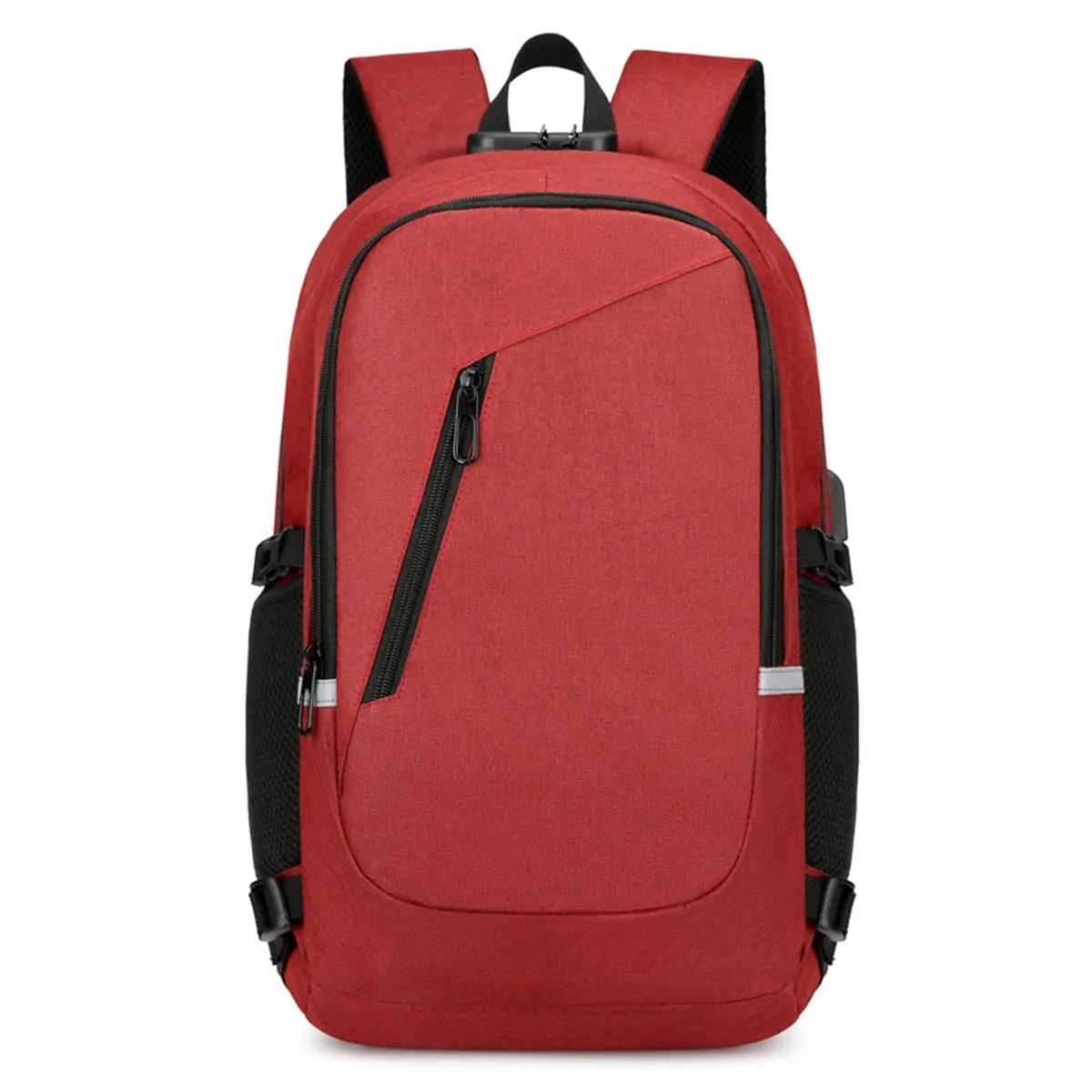Travel Laptop Anti Theft Backpack USB Charging Port Lock Bag 3