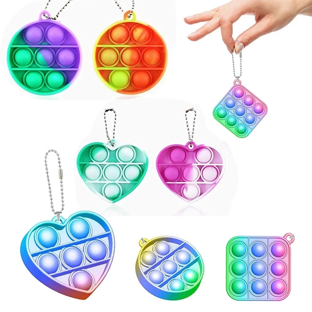 Push Bubble Pops Fidget Sensory Antistress Kids Toy 2