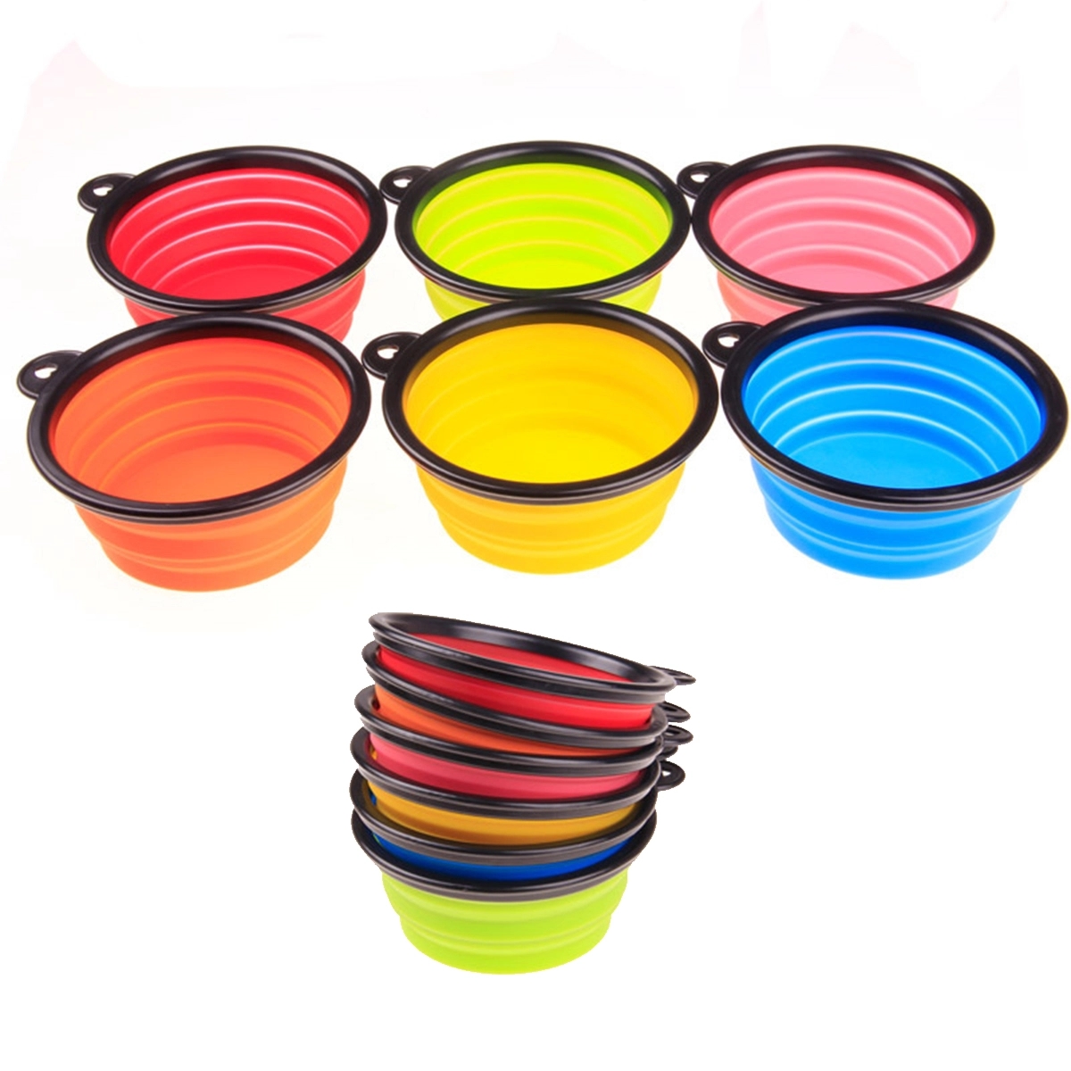 Collapsible Silicone Pet Bowl 4