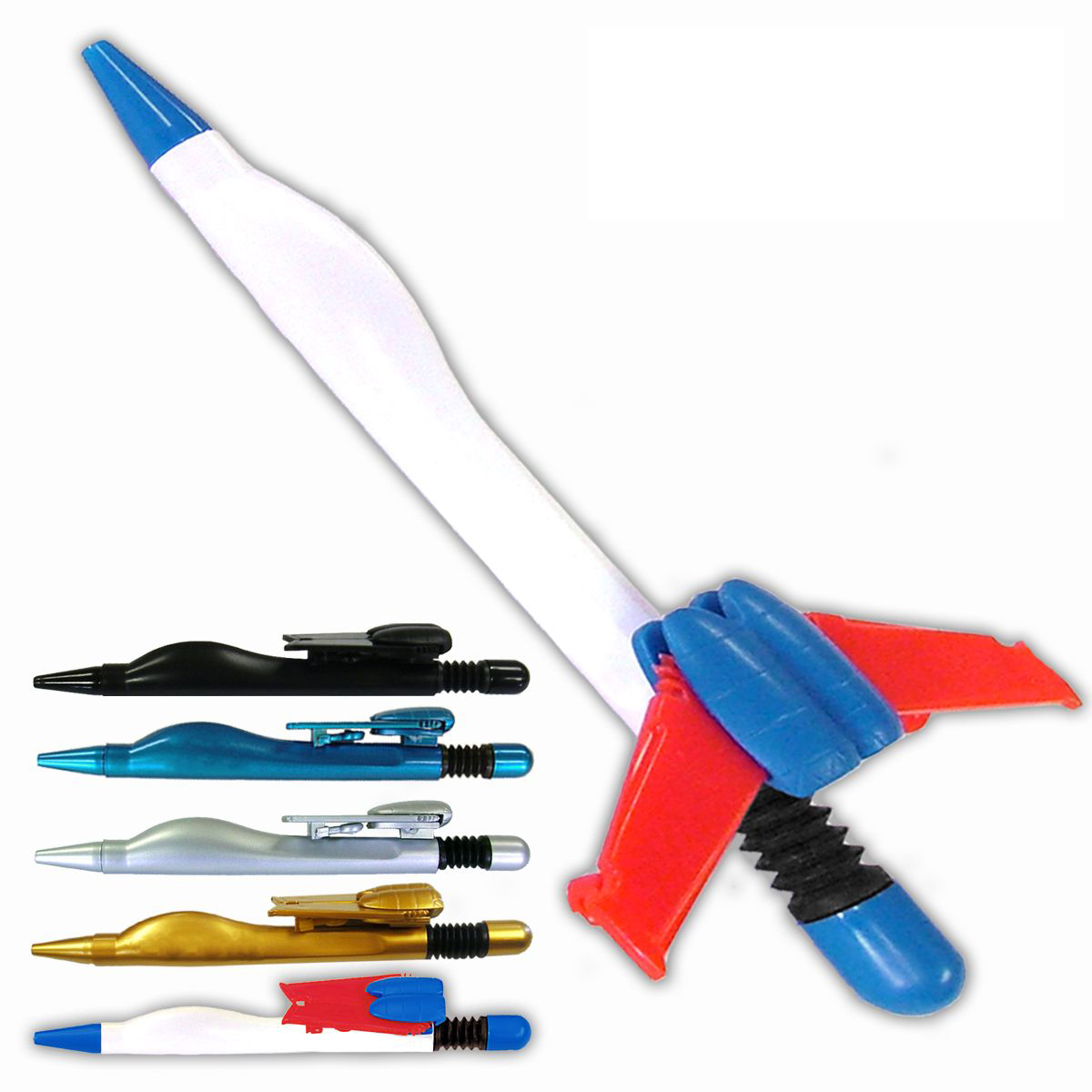 Delightful Airplane Ballpoint Custom Pens With Folding Wings - Air Force, Navy, Aerospace 6