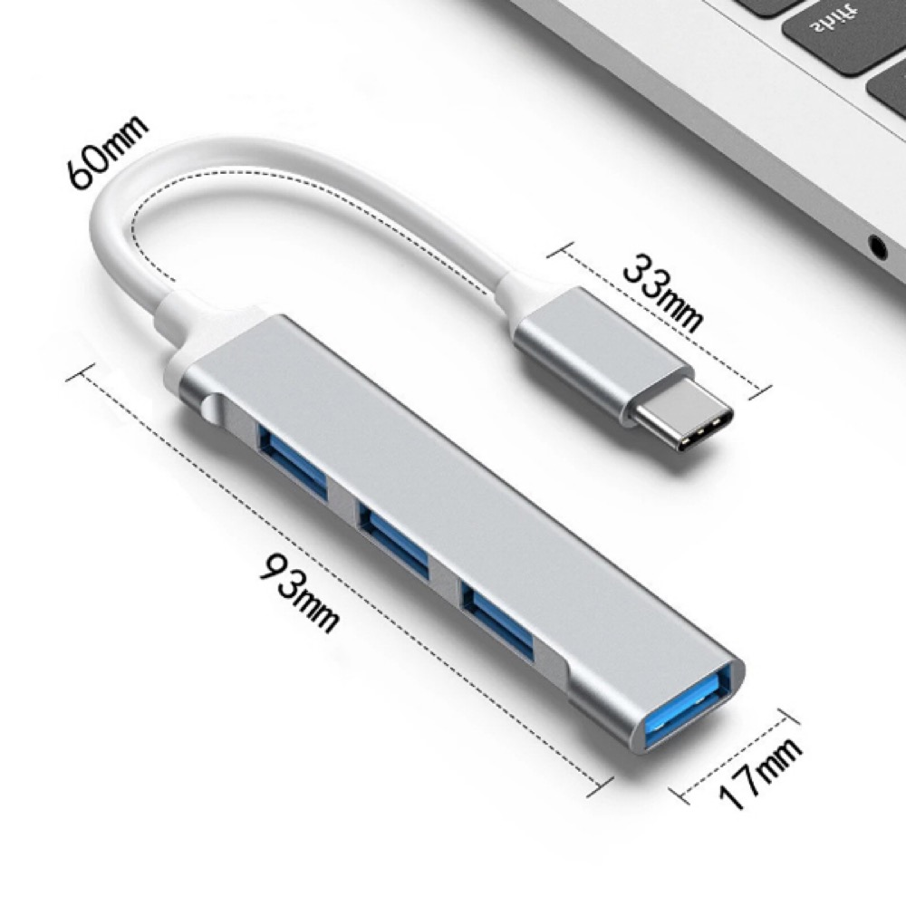 Tech Deck 4 Port USB Hub 8