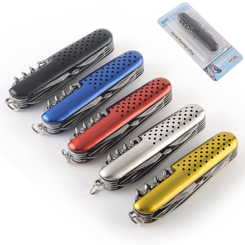 Stainless Steel Multi-Function Tool Pocket Knife 8