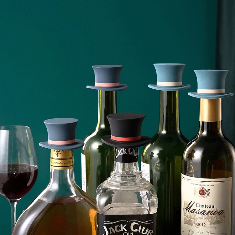 Gentleman Hat Shaped Wine Stopper 3