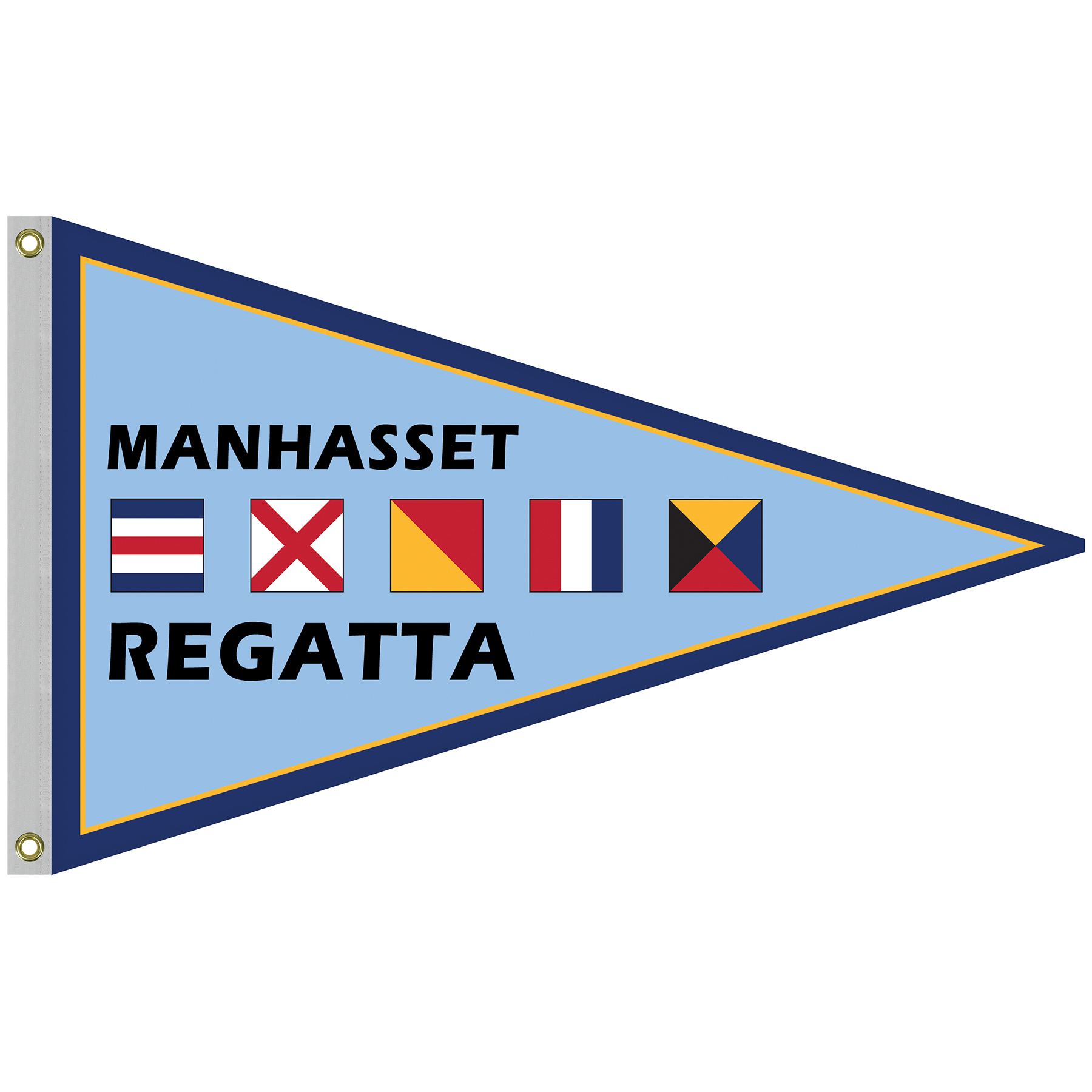 2.5' x 4' Double Sided Knit Polyester Pennant 5
