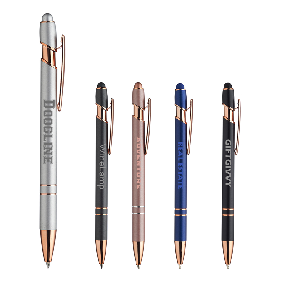 Majesty Stylus Pen with Rose Gold Trim 9