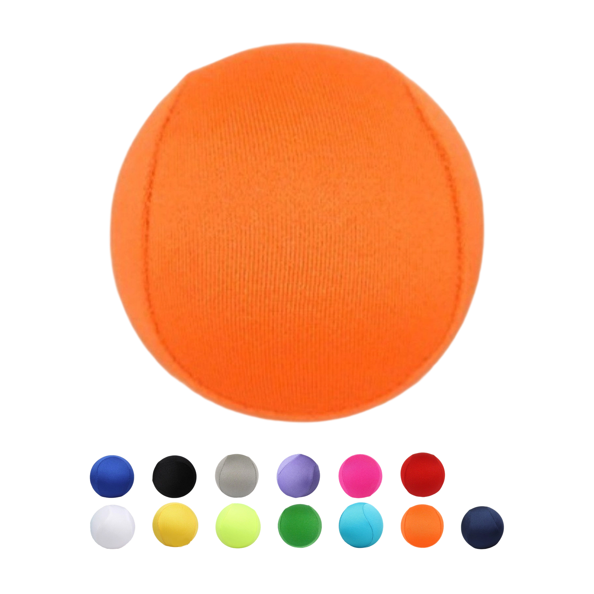 TPR Cloth Wrapped Stress Ball 2.17" Diameter 17